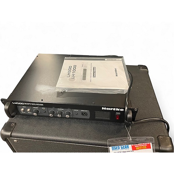 Used Hartke LH500 500W Bass Amp Head