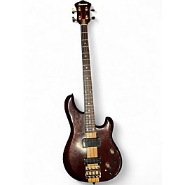 Vintage 1980s Ibanez Musician Natural Electric Bass Guitar