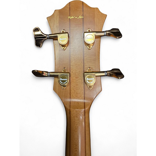 Vintage 1980s Ibanez Musician Natural Electric Bass Guitar