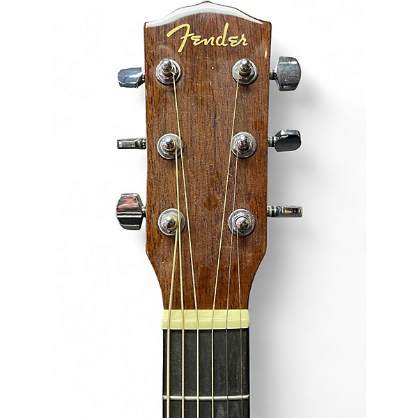 Used Fender CD60 Dreadnought Natural Acoustic Guitar Natural