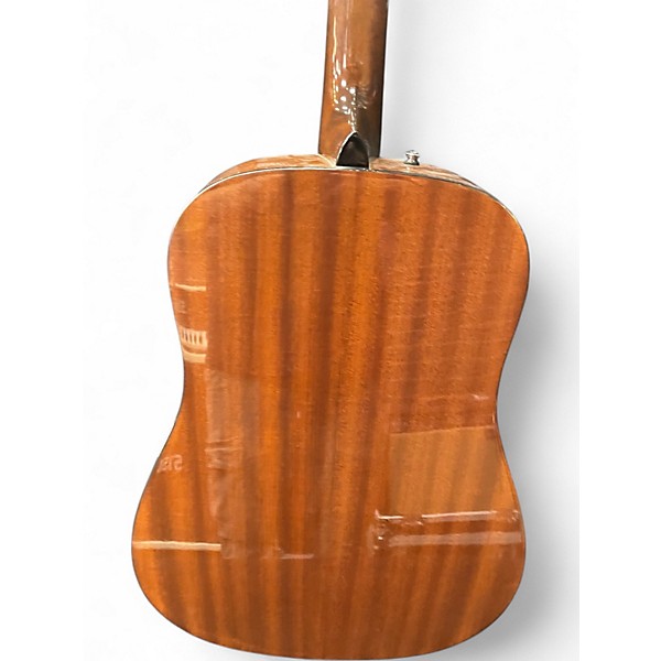 Used Fender CD60 Dreadnought Natural Acoustic Guitar Natural