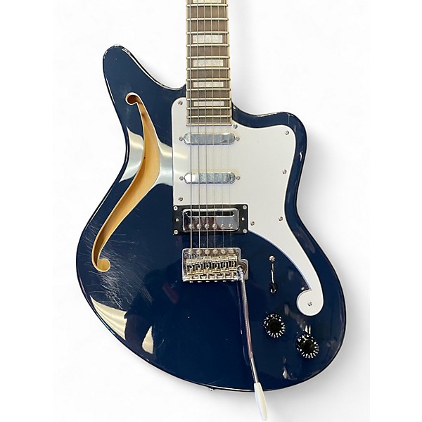 Used D'Angelico Premiere Bedford SH Blue Hollow Body