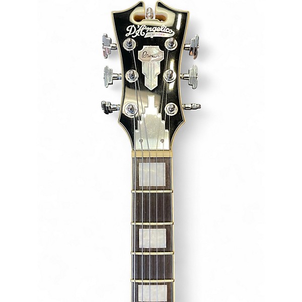 Used D'Angelico Premiere Bedford SH Blue Hollow Body Electric Guitar