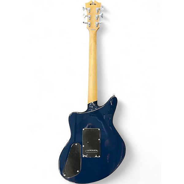 Used D'Angelico Premiere Bedford SH Blue Hollow Body Electric Guitar