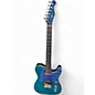 Used Aio T STYLE ELECTRIC Blue Solid Body Electric Guitar