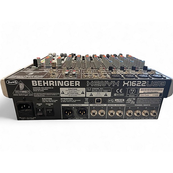 Used Behringer xenyxx1622usb Unpowered Mixer