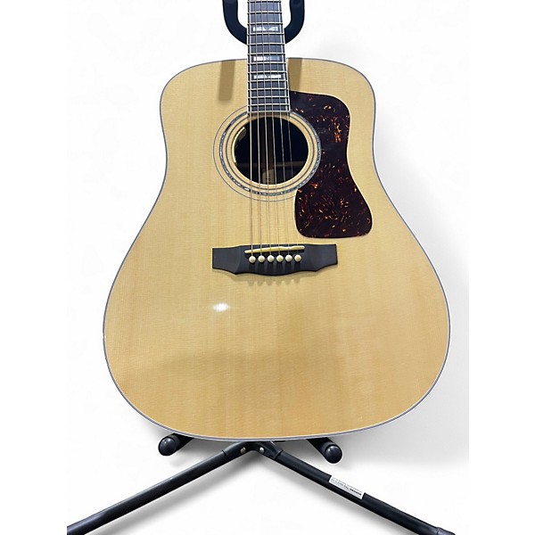 Used Guild 55DE Natural Acoustic Guitar