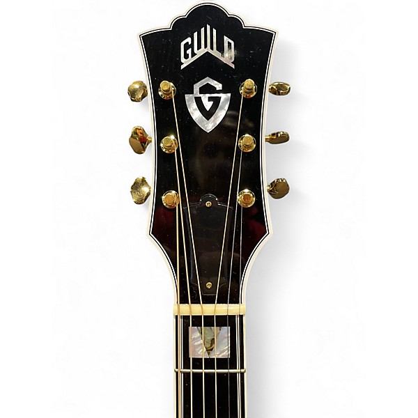 Used Guild 55DE Natural Acoustic Guitar