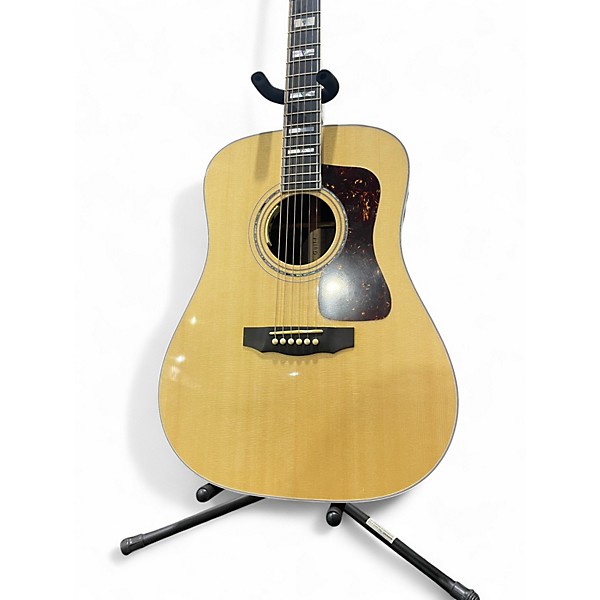 Used Guild 55DE Natural Acoustic Guitar
