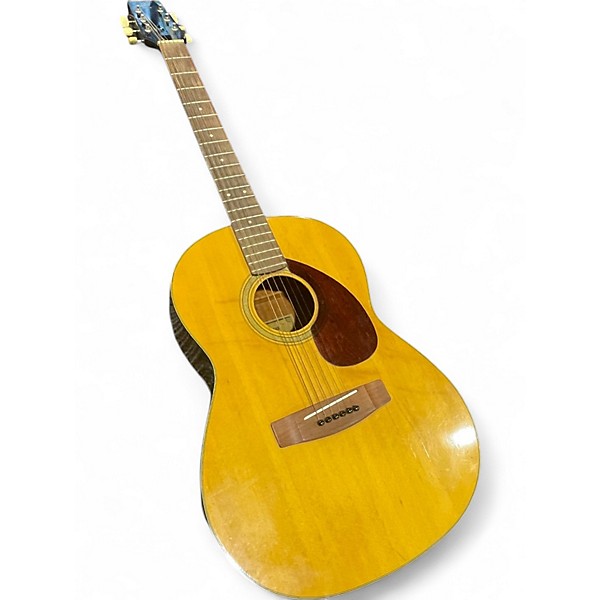 Used 1970s Yamaha FG-75 Natural Acoustic Guitar