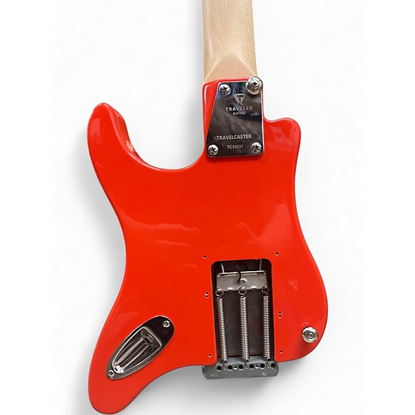 Used Traveler Guitar Travelcaster Dakota Red Electric Guitar