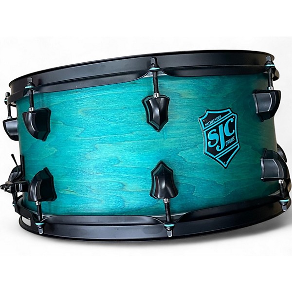 Used SJC 6.5in PATHFINDER MIAMI TEAL Drum