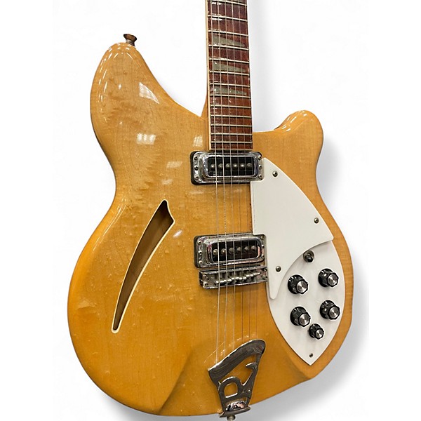 Vintage 1996 Rickenbacker 330 Mapleglo Hollow Body Electric Guitar
