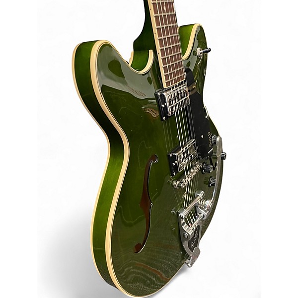 Used Guild Starfire Emerald Green Hollow Body Electric Guitar