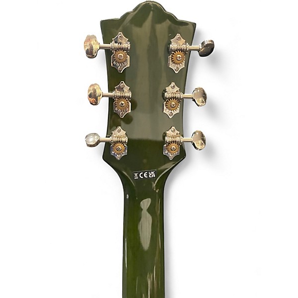 Used Guild Starfire Emerald Green Hollow Body Electric Guitar
