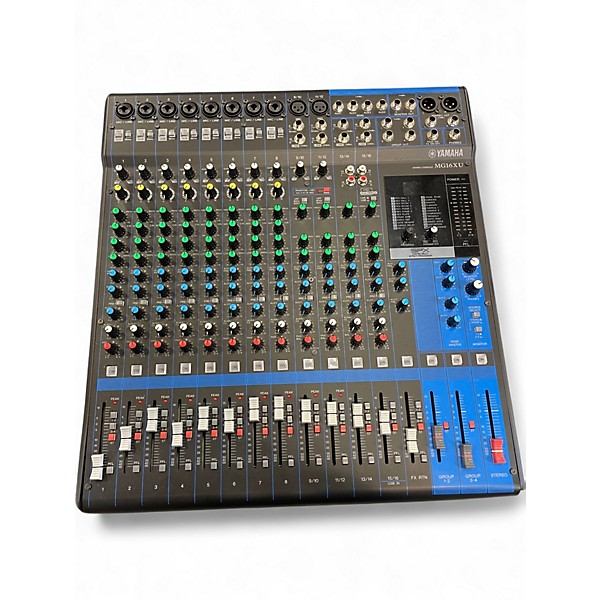【美品】YAMAHA MG16XU MG16XU 16-Channel Mixer with USB and Effects - Yamaha USA