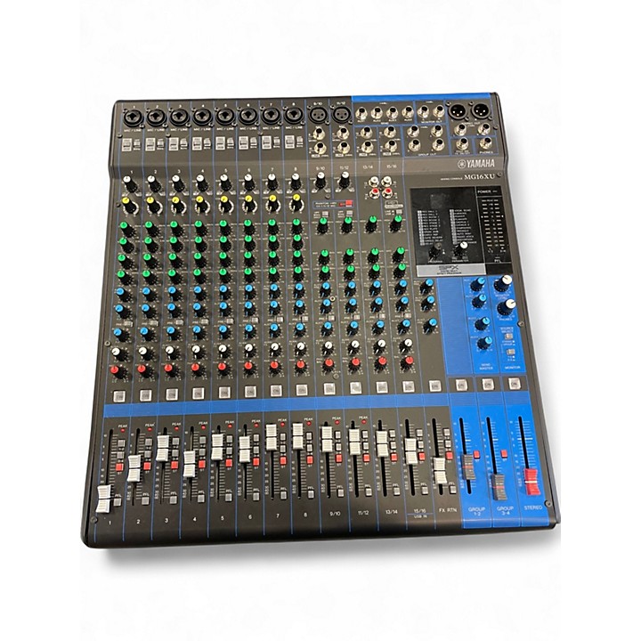 【美品】YAMAHA MG16XU Used Yamaha MG16XU Unpowered Mixer | Guitar Center