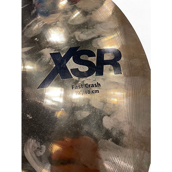 Used SABIAN 19in xsr fast crash Cymbal