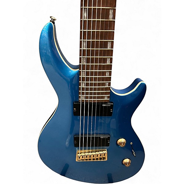 Used ESP LTD JR208 Blue Solid Body Electric Guitar Blue