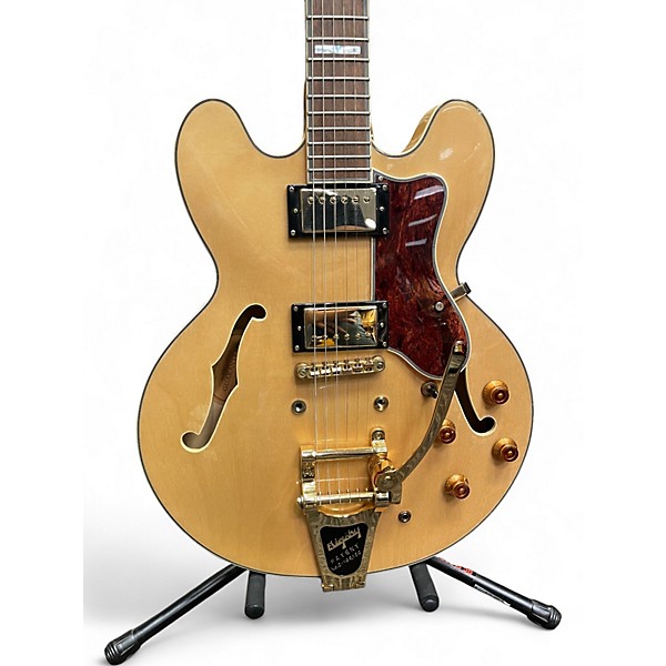 Epiphone SHERATON Ⅱ Natural Used Epiphone Sheraton II Natural Hollow Body Electric