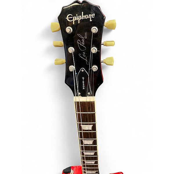 Used Epiphone Les Paul  2 Color Sunburst Solid Body Electric Guitar