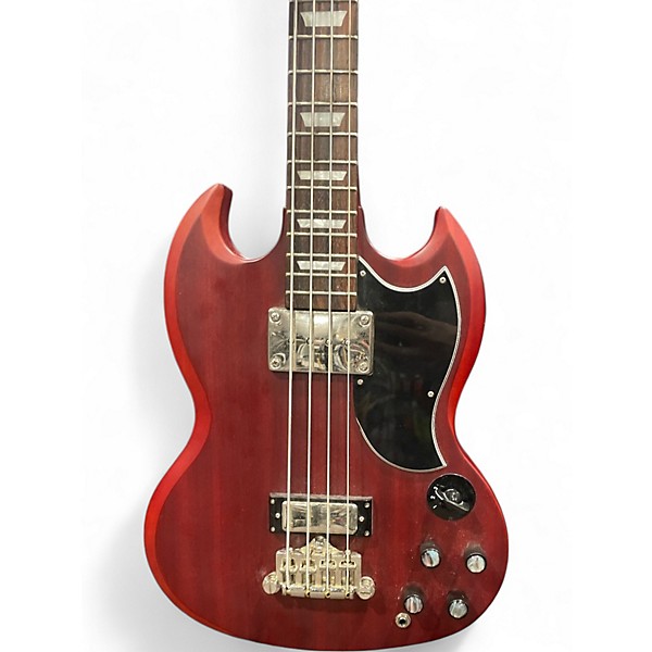 Used Epiphone SG Bass Red Electric Bass Guitar Red | Guitar