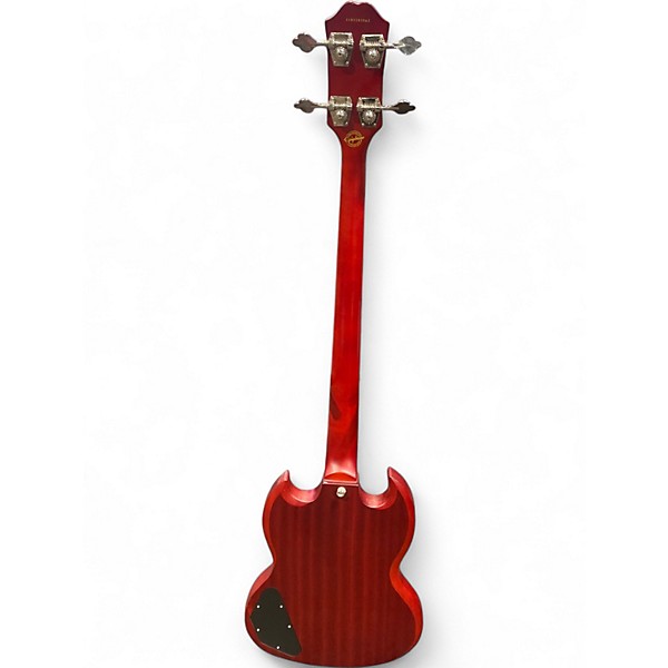 Used Epiphone SG Bass Red Electric Bass Guitar Red | Guitar