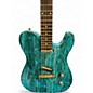 Used Earl Slick SL50 TEAL Solid Body Electric Guitar