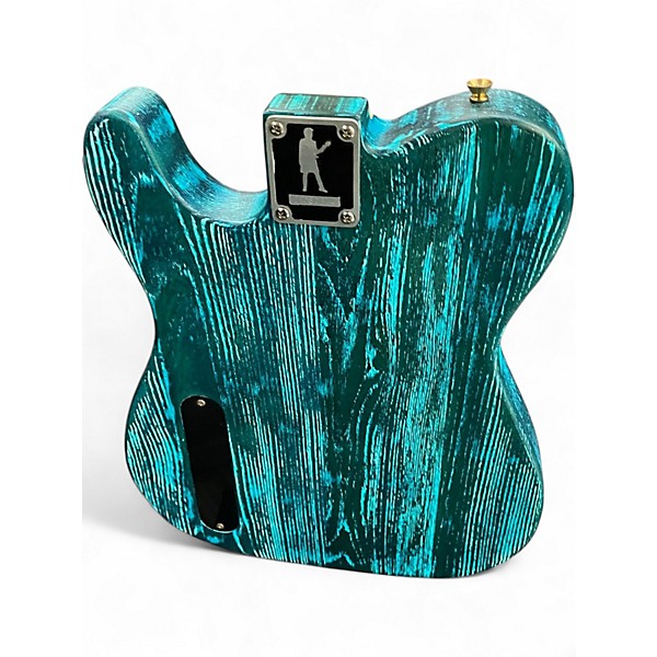 Used Earl Slick SL50 TEAL Solid Body Electric Guitar