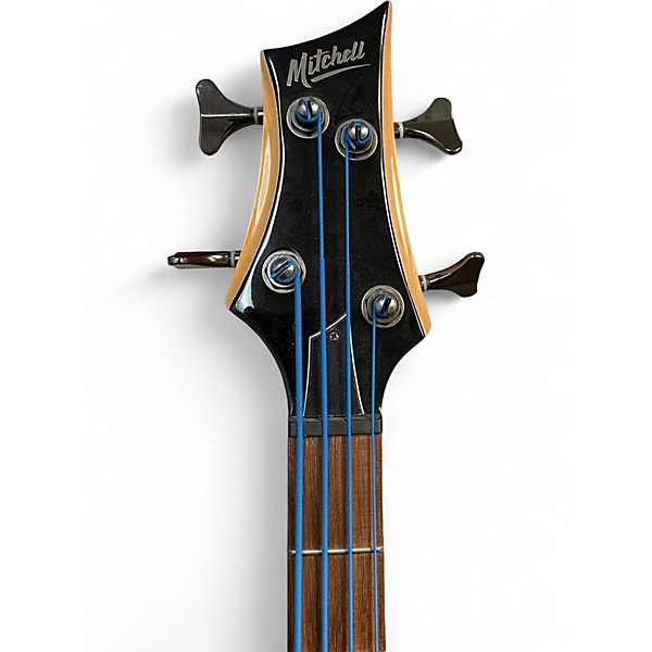 Used Mitchell MB200 Black Electric Bass Guitar