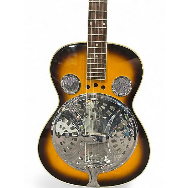 Used Regal RD05 Tobacco Sunburst Resonator Guitar