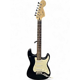 Used Squier Affinity Stratocaster Black Solid Body Electric Guitar