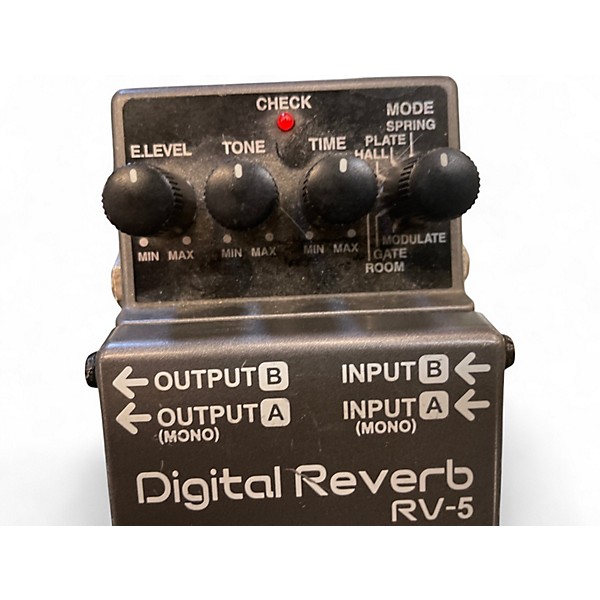 Used BOSS RV5 Digital Reverb Effect Pedal | Guitar Center