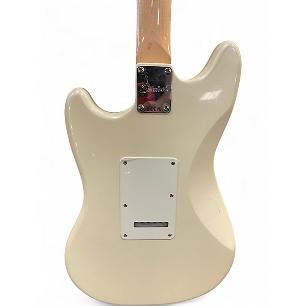 Used Squier Paranormal Cyclone Alpine White Solid Body Electric Guitar