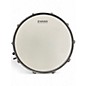 Used Custom Built 5.5X14 CCW Solid Stave Maple Shell Trans Purple Drum