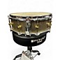 Used Custom Built 5X14 KELLER 8-PLY MAPLE GINGER GLASS GLITTER Drum