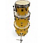 Used Modern Drumshop Nyc 3 Piece MAPLE SHELL BOP Natural Drum Kit thumbnail