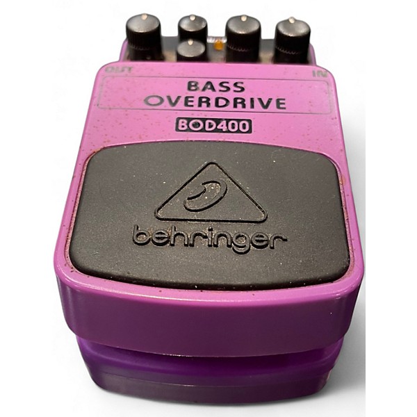 Used Behringer BOD400 Bass Overdrive Bass Effect Pedal