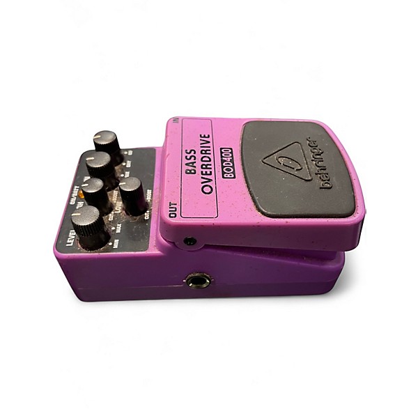 Used Behringer BOD400 Bass Overdrive Bass Effect Pedal