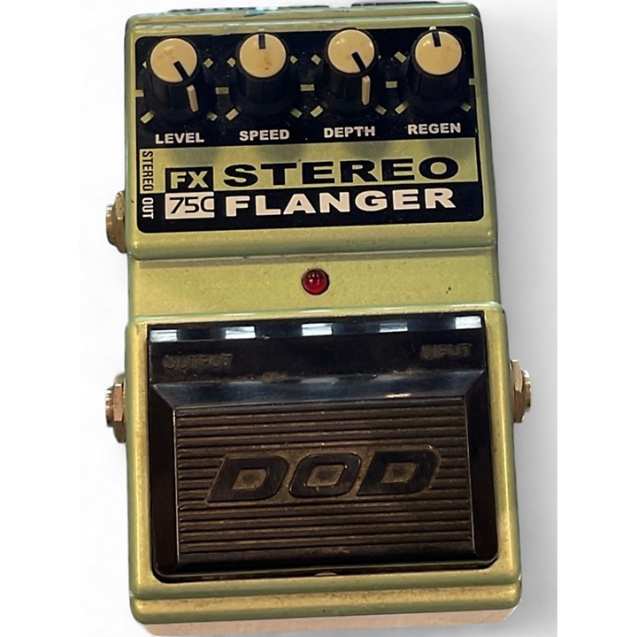 ■DOD FX750エフェクター Used DOD FX 750 STEREO FLANGER Effect Pedal | Guitar Center