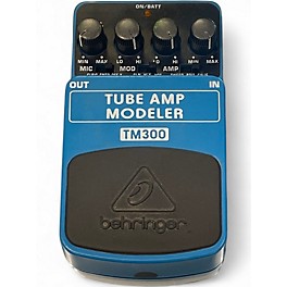 Used Behringer TM300 Tube Amp Modeler Effect Pedal