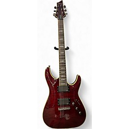 Used Schecter Guitar Research Hellraiser Special Diamond Series C1 Black Cherry Solid Body Electric Guitar