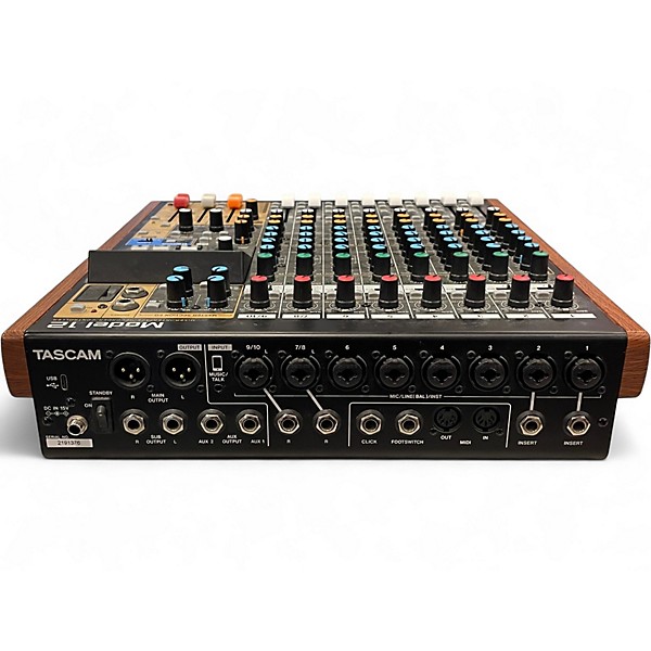 TASCAM Model 12 ミキサー Model 12 | 12-Track Digital Recording Mixer With DAW