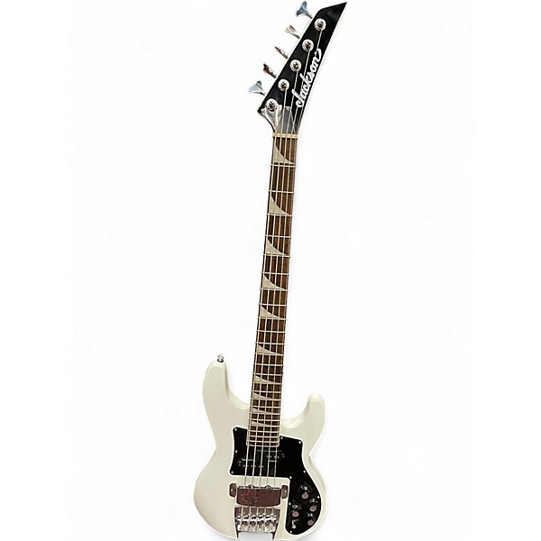 Used Jackson x series concert White Electric Bass Guitar