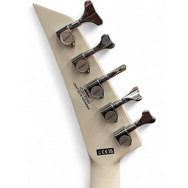 Used Jackson x series concert White Electric Bass Guitar