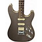 Used Fender AERODYNE HSS STRATOCASTER Metallic Silver Solid Body Electric Guitar