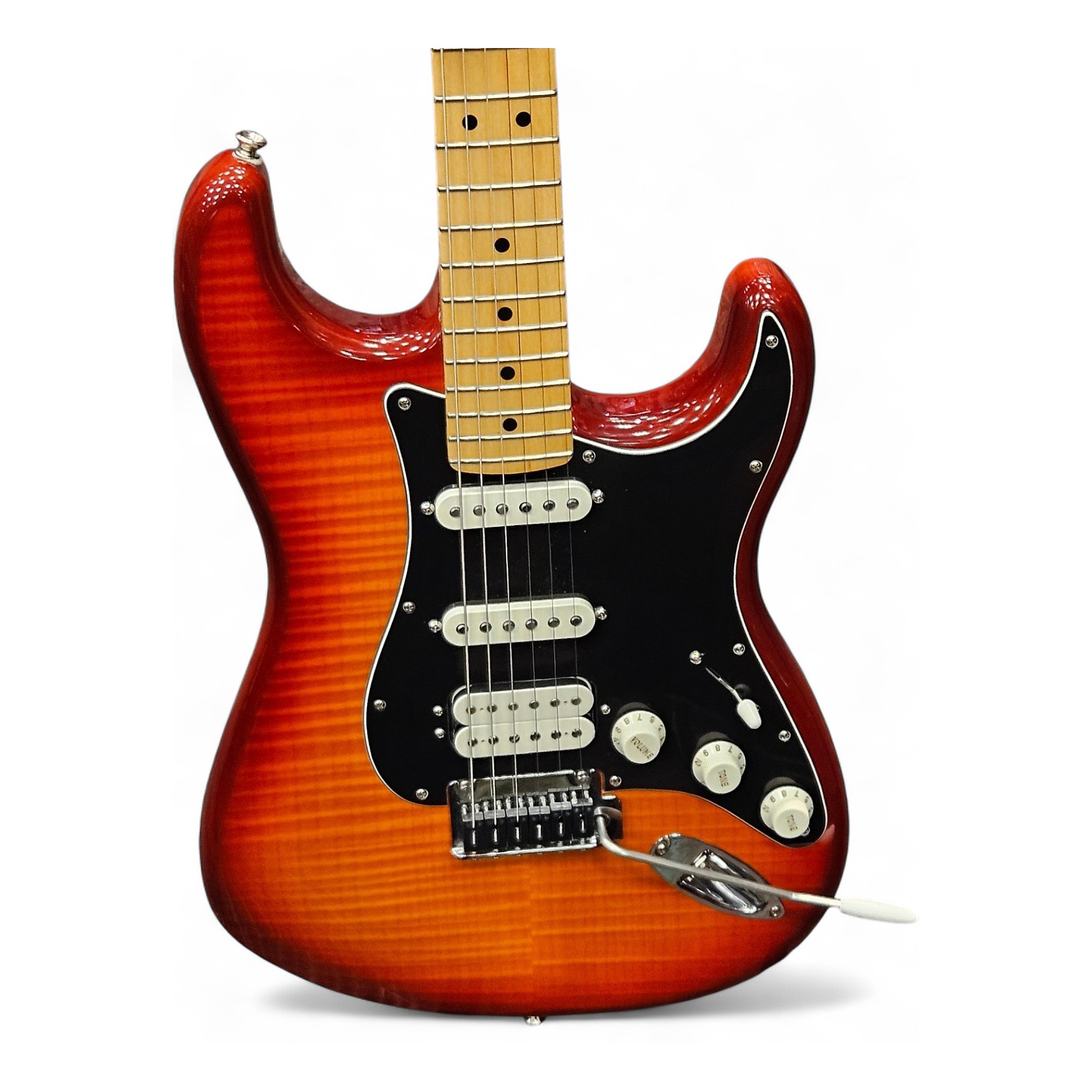 ギター Fender Player Stratocaster Pls Top Fender Player Stratocaster Plus Top Aged Cherry Burst Maple