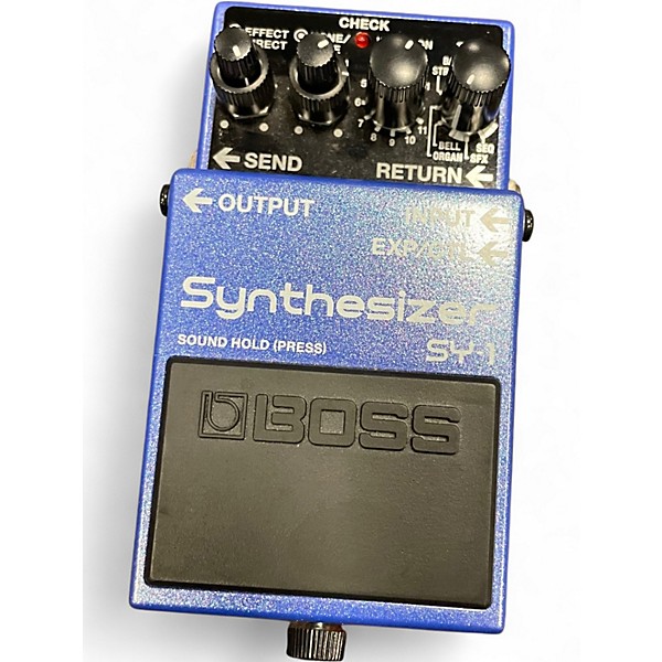 Used BOSS SY-1 Synthesizer Pedal Effect Pedal