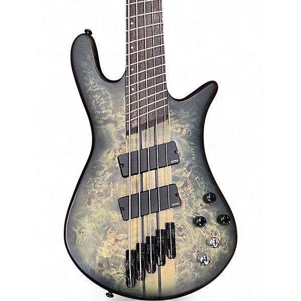 Used Spector NS Demensions 5 Haunted Moss Electric Bass Guitar