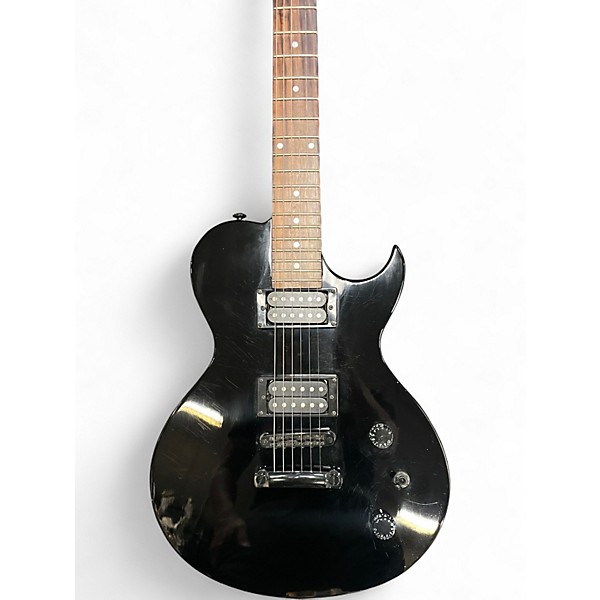 Used Brownsville Single Cut black Solid Body Electric Guitar